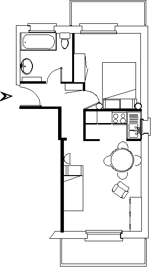 plan studio Gemeaux